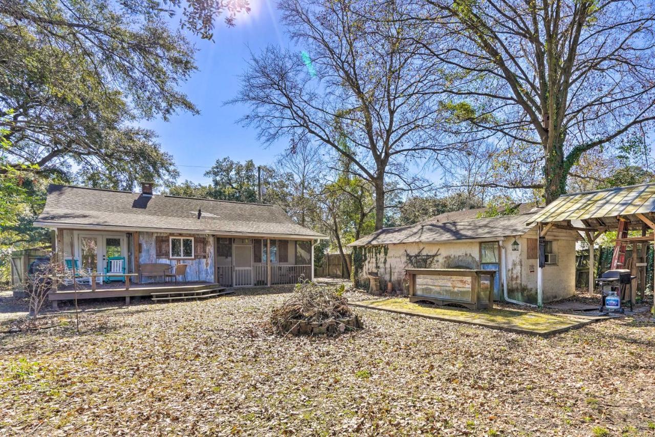 הוילה Cozy North Charleston Getaway With Fire Pit! מראה חיצוני תמונה