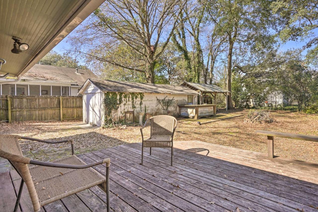 הוילה Cozy North Charleston Getaway With Fire Pit! מראה חיצוני תמונה